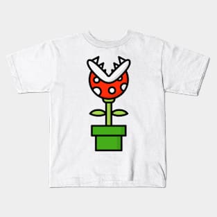 Piranha Plant Kids T-Shirt